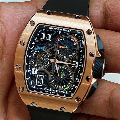 richard mille men's flyback chronograph titanium|Richard Mille rm72.